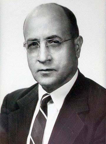 formal head shot of middle aged man