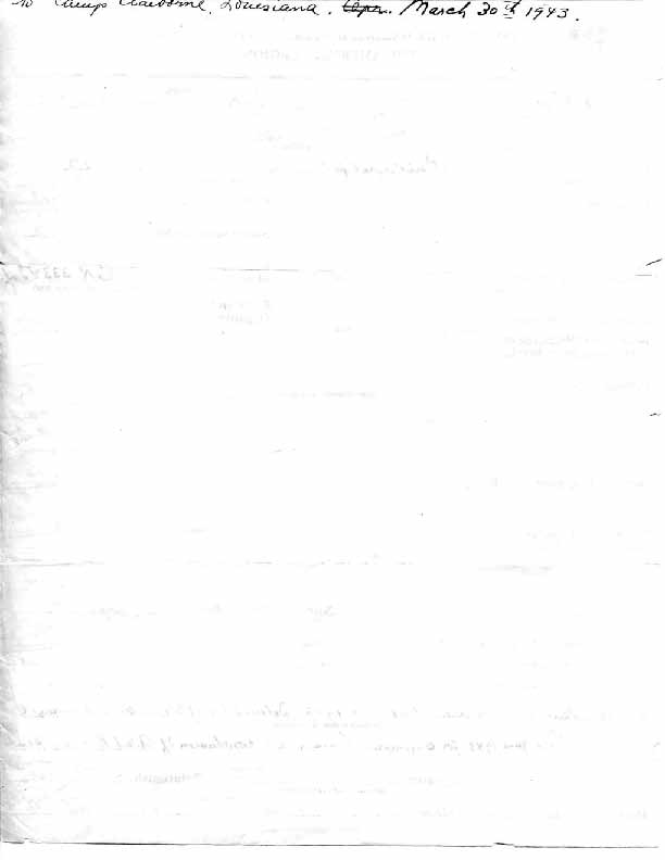 Roll of honor form for Hugh Aikin, back of sheet