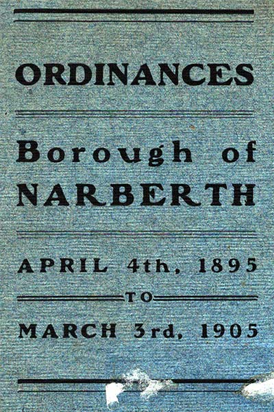 Ordinances April 4th, 1895 to March 3rd, 1905