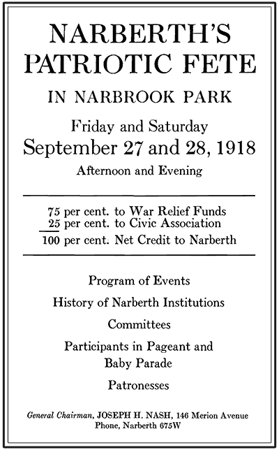 cover or title page