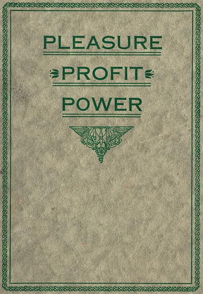 cover or title page