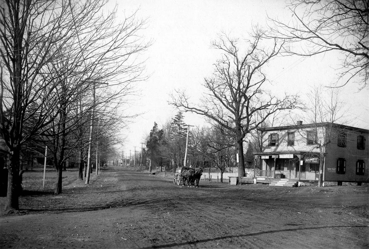 Essex & Montgomery NW corner, about 1905