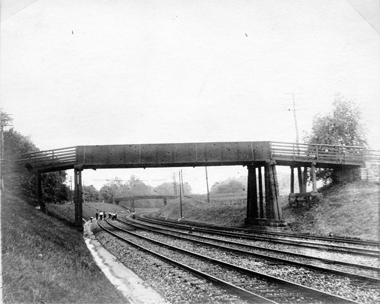 Rockland Ave. bridge, about 1905